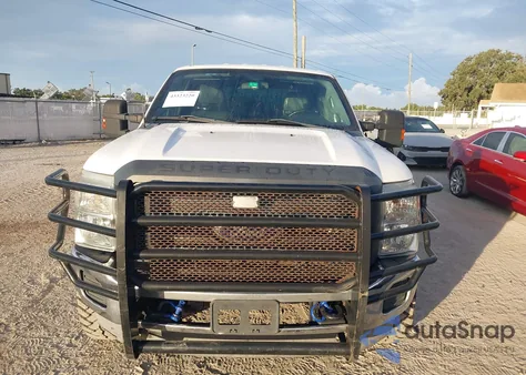 2013 Ford F250 Xl из США, поврежденный, VIN 1FT7W2BT4DEB72234